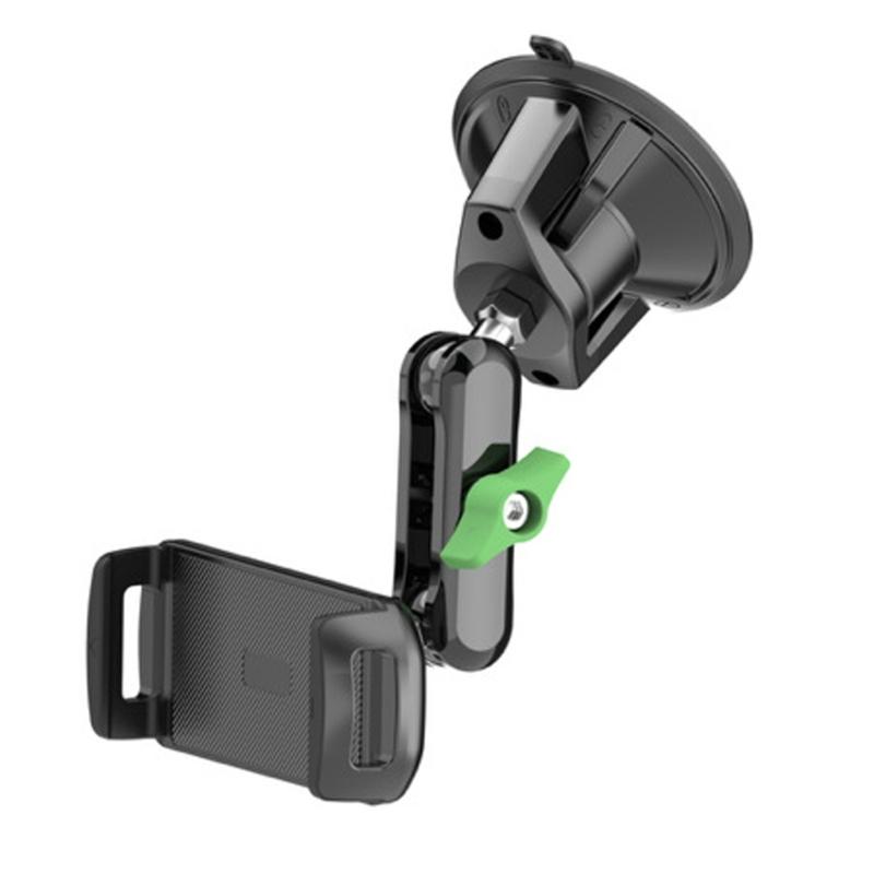 Suction Cup Phone Holder Auto Suction Cup Navigation Fixed Stand Adjustable Angled Cellphone Holder For 4.7-7.2inch
