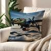 Italian B-Brainrot Animals Meme Cushion Cover For Pillow Printing Sofa Decoration Home Car Room Coffee Office Nordic Simplicity