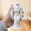 1Pcs Halloween Gothic Brides Wedding Decor Ghost Mother Statue Ornament Creative Skirt Design Office Desk Decoration