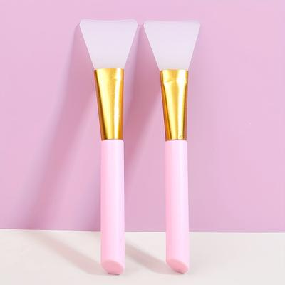 10/20pcs Soft Silicone Face Mask Brushes MaskMask Beauty Tool Easy Clean Soft Touch Face Applicator for Makeup Application