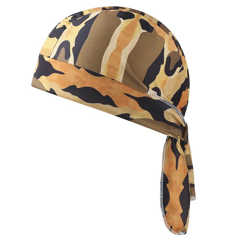 Mountain Bike Pirate Bandana: Sun Protection & Sweat Absorption Hat for Cycling