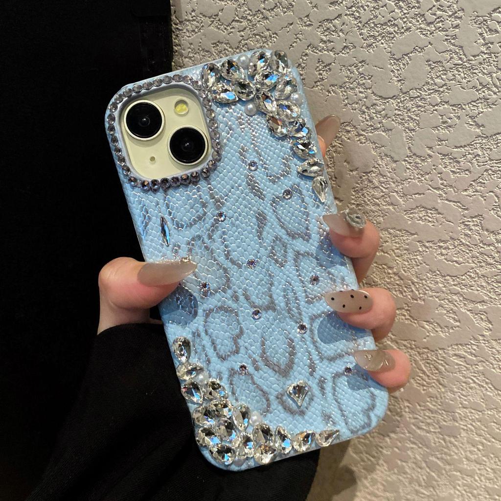 Snake Skin Texture Drop-Proof Phone Case for Apple 17/16 Pro Max/15 Pro/14/13/12
