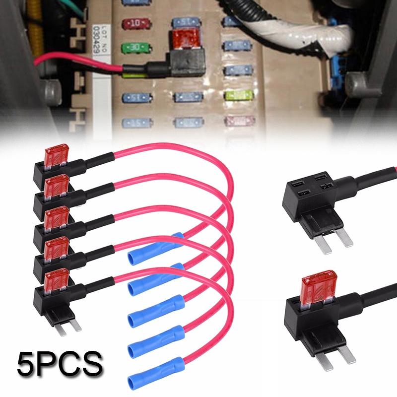 Mini Sicherungshalter Flachsicherung Eingebauter Sicherungshalter Für Telefon-Kits Für Alarmanlagen-Kits