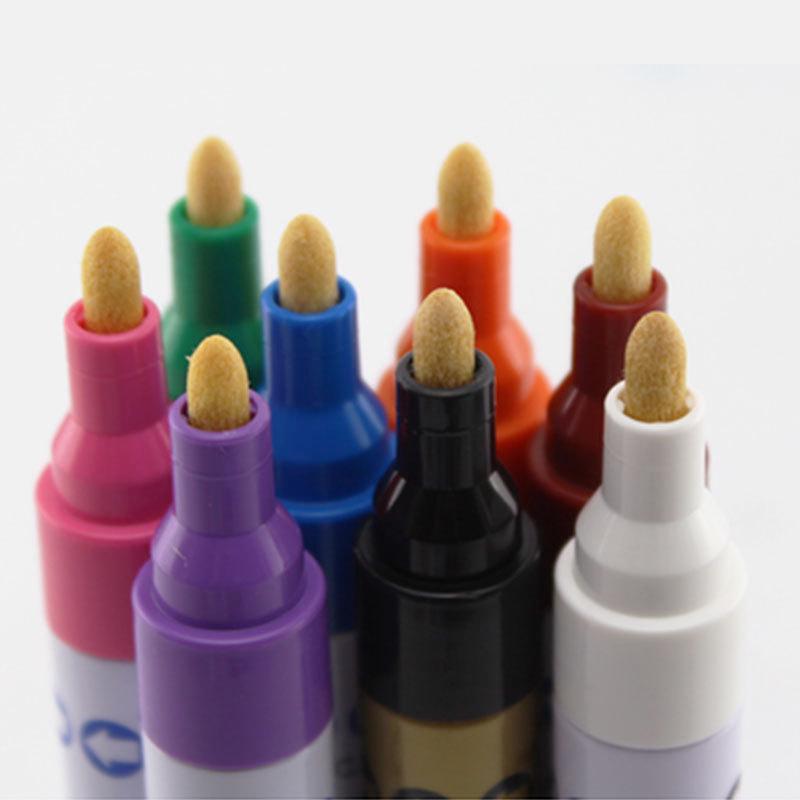 Japan Yeti Waterproof Alcohol-Resistant Paint Marker, 1.5-3mm, Fade-Proof, Low Halogen