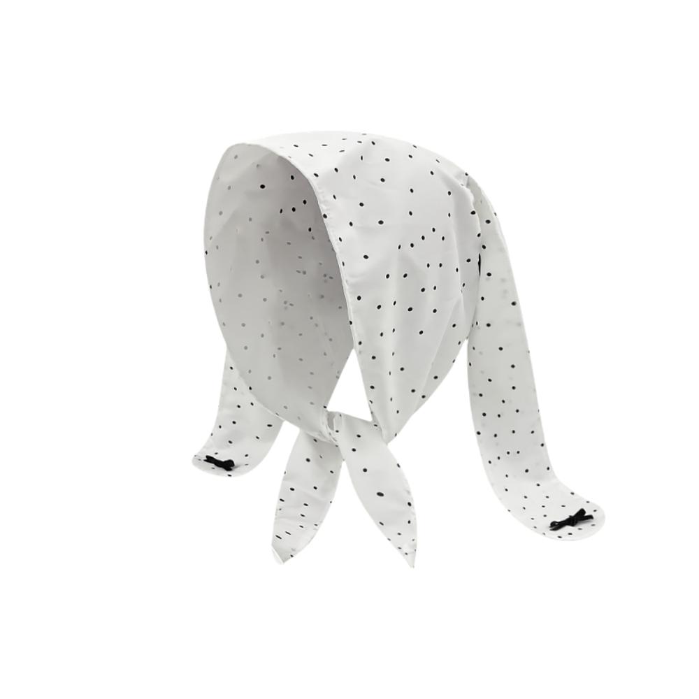 Sweet Floral Hair Scarf Y2K Pullover Cap Korean Lop Ear Rabbit Hat  Clothing Accessories