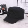New four-season flat-topped cap with three-dimensional embroidered letters, fully sealed baseball cap, outdoor casual sun hat