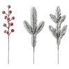 Greenery Leaves Christmas Artificial Pine Branches Natural Looking  Christmas Party Decor