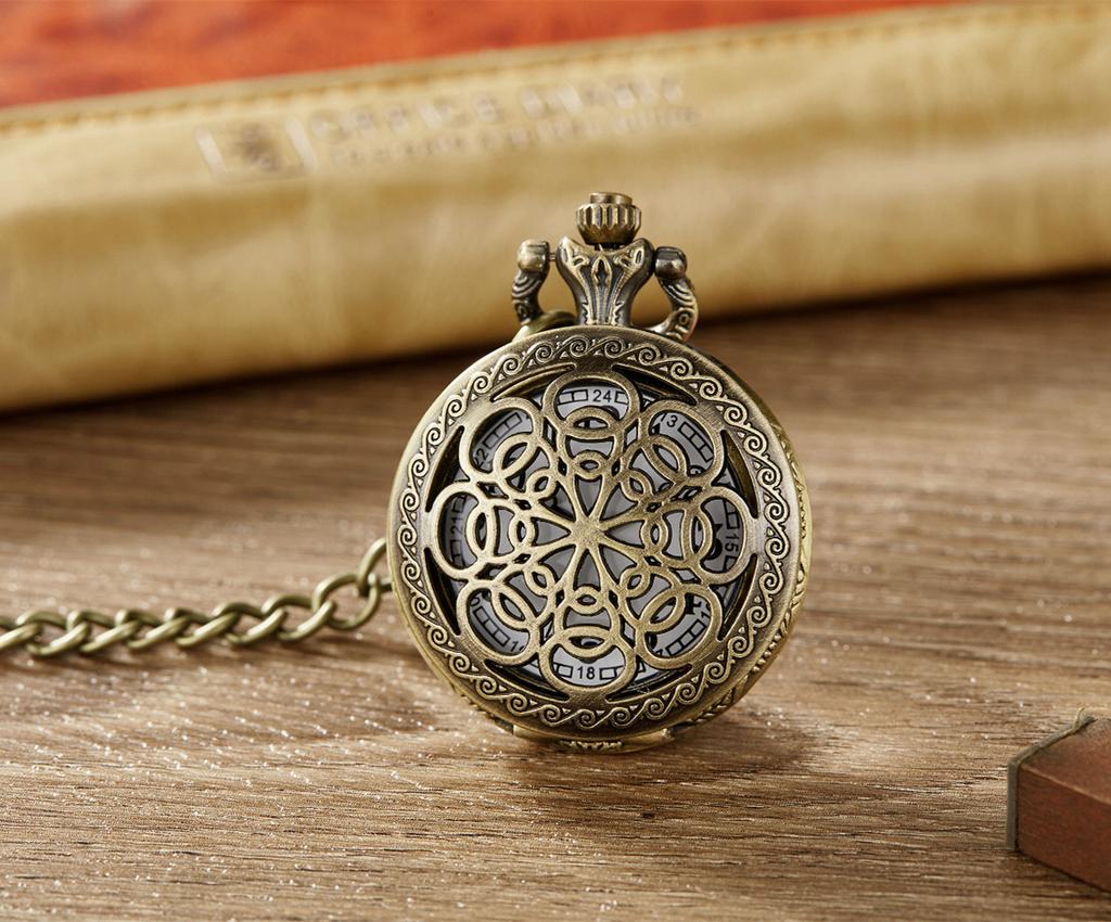 Vintage Pocket Watch Collection Quartz Universal Casual Vintage Pendant Pocket Watch