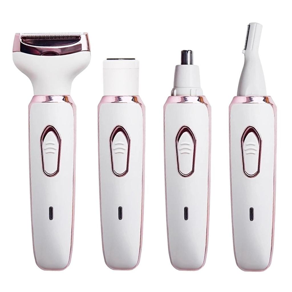 Women's 4-in-1 Painless Electric Shaver with USB Charging