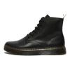 Dr. Martens Leather Round Toe Thick Sole Lace-Up Ankle Boots Unisex Boots Black 27778001