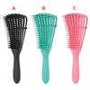 Women Hair Comb Massage Scalp Detangle Hairbrush Nylon Brush Wet