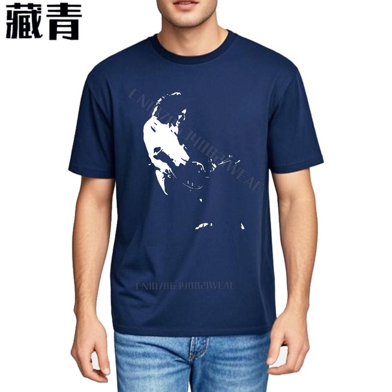 Tee shirt ONeck Cheap Tshirt Unisex Playing Guitar Silhouette Design Casual Fashion Tshirt Hiphop Summer Tshirt Daily Wear