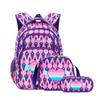 3 Piece School Backpack Set Ergonomic Double Shoulder Backpack For Boys And Girls Comfortable Back Support Durable Schoolbag Ideal For School Use