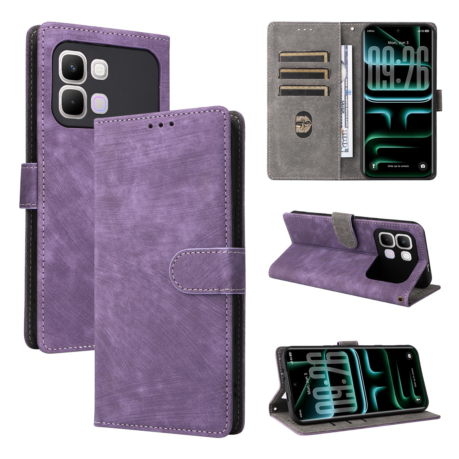 

Flip Cover For Infinix Note Edge Leather Case [Flip Vintage Leather] Wallet Shockproof Durable Retro Phone Case for Infinix Note Edge