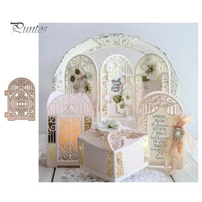 Drzwi Okno Łuk Metalowe Wykrojniki DIY Scrapbook Tłoczenie Papier Karty Album Rzemiosło
