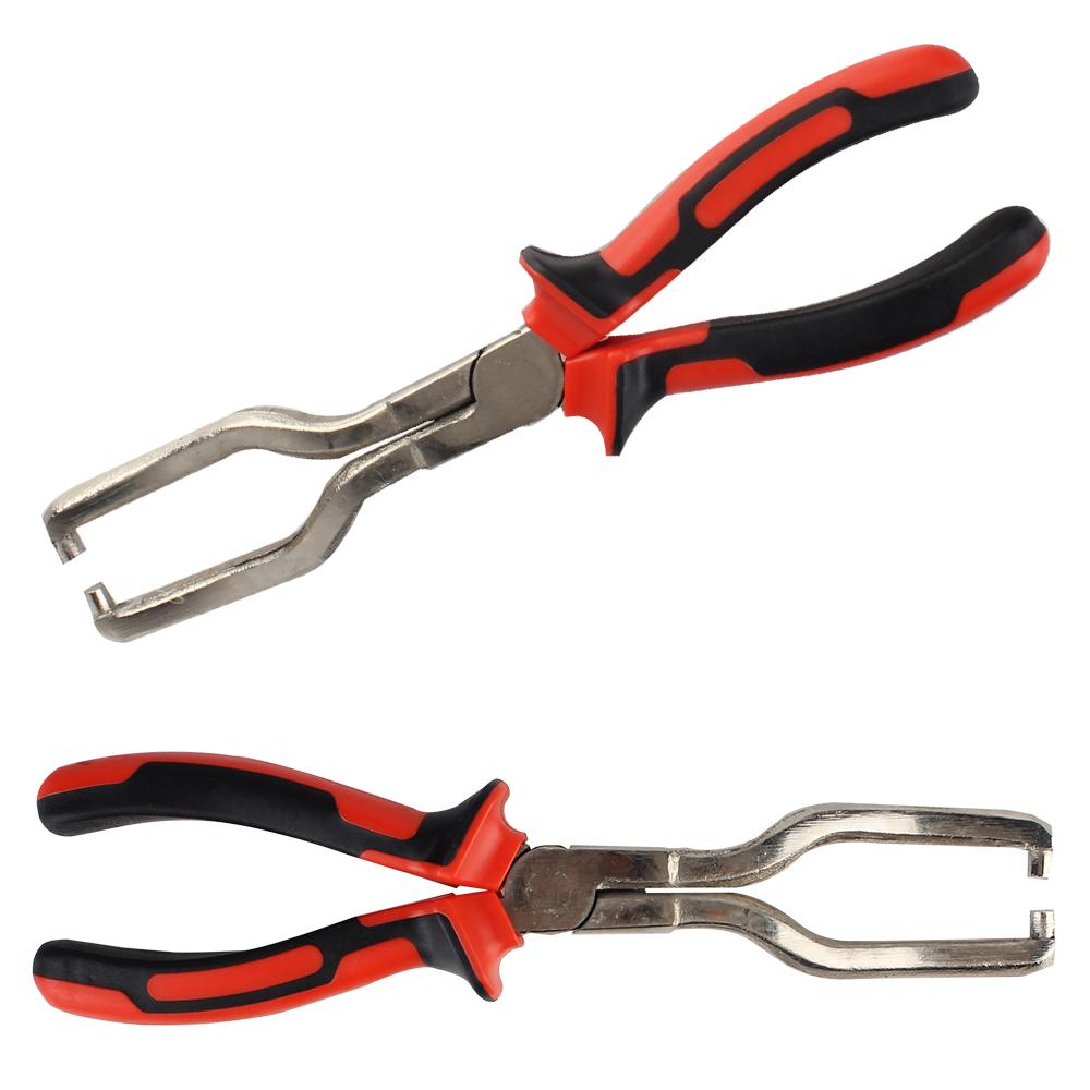 Filter Hose Release Disconnect Gasoline Pipe Joint Fittings Calipers Special Petrol Clamp Steel Car Repair Tool Removal Pliers Fuel Line Pliers