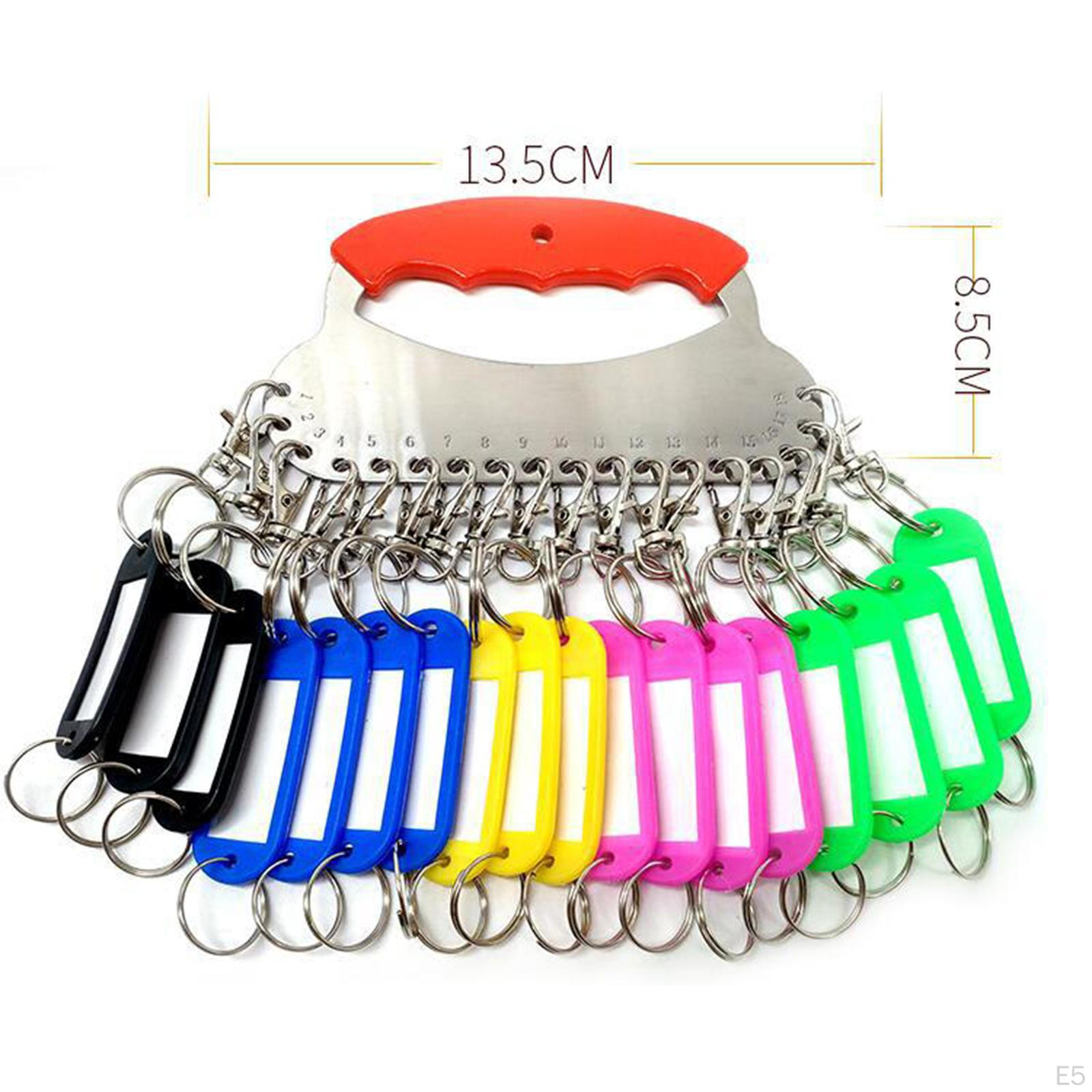 Компактная ключница с ручкой и этикеткой для удобства организации 18 Bit — фото 5