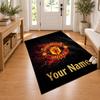 FC Manchester  Custom Name Personalized Rug Non‑Slip Doormat Floor Carpet Housewarming Birthday Gift for Family Friends