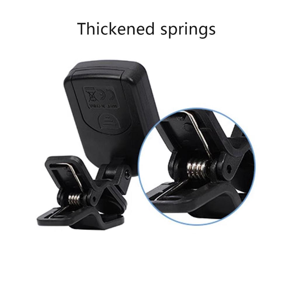 Clip On String Instruments Tuner Digital Instrument Tuner for Ukulele Bass Violin Banjo