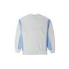 (WMNS) Converse Denim Patchwork Crew Sweatshirt Asia Sizing 'Blue' Women's 10025520-A02