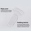 1/2/3/4 Pairs Transparent Shoes Heel Pads Anti-Slip Heel Liner Protectors Cushion Too Big Loose Shoes Heel Inserts Filler Blister Prevention Pain