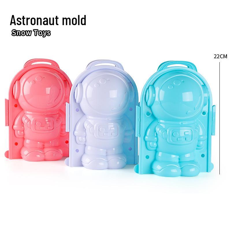 Astronaut Snowball Maker Toy for Kids - Outdoor Snow Play & Snowball Fight Tool
