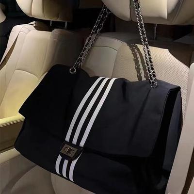 2025 neue beliebte Textur-Kettentasche, Schnappverschluss, Schulter-Umhängetasche, Damen weiche Pendler-Tragetasche mit großem Fassungsvermögen