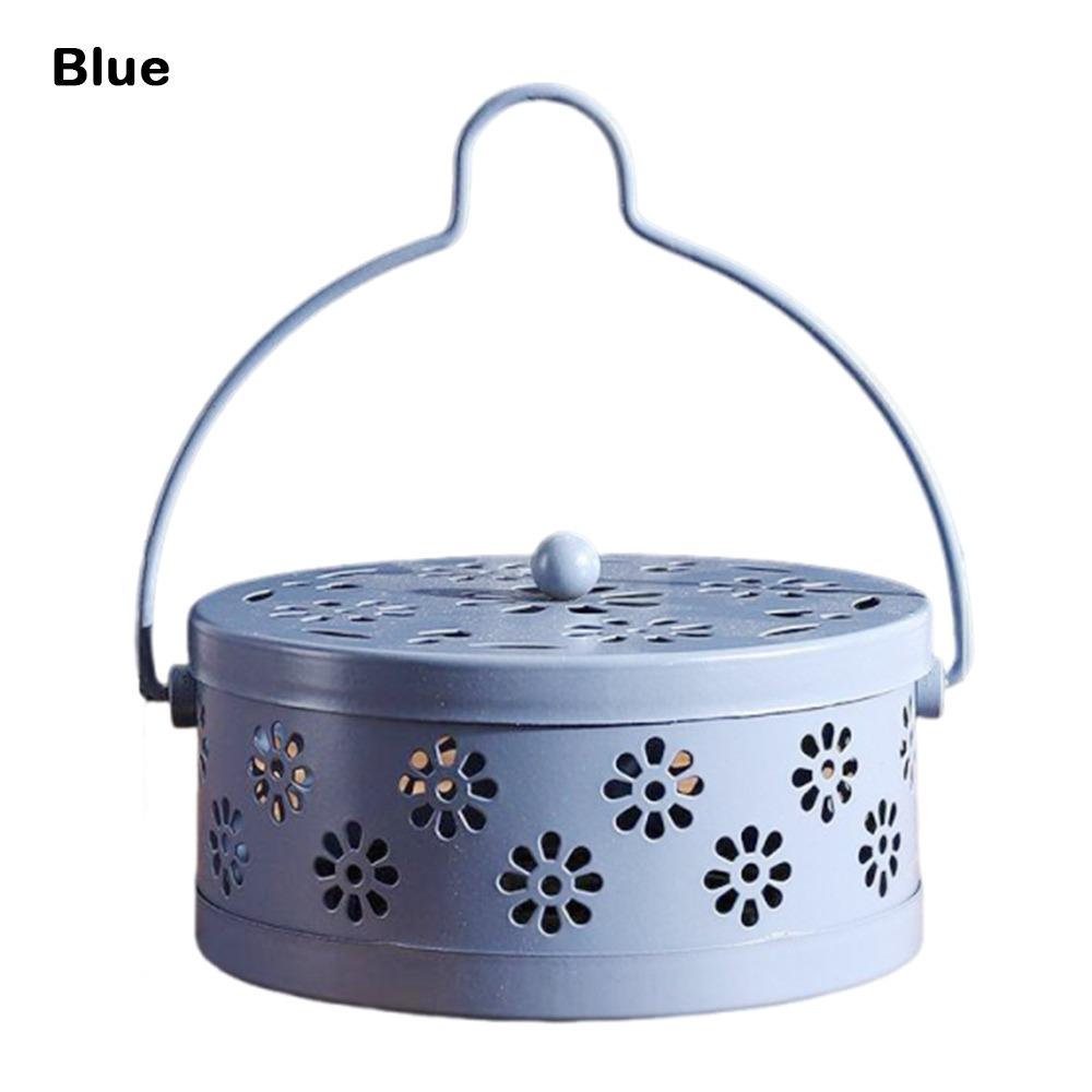 Cover Mosquito Coil Tray Holder Anti-fire Mosquito-repellent Holder Portable Incense Burner