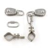 2~20Pcs SS304 Stainless Steel Pulley Telescopic Sunshade Net Installation Parts Sun Shade Nets Accessories M15 Movable pulley