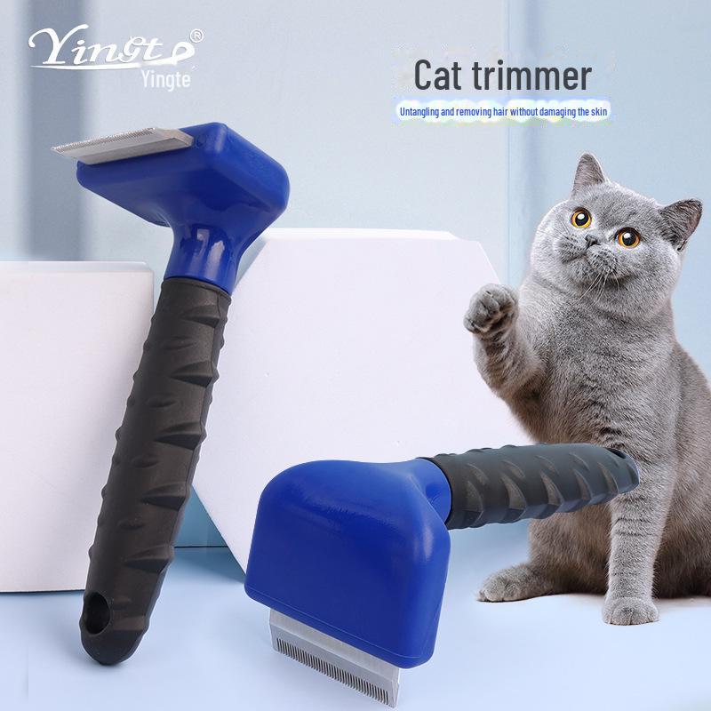 

Pet Hair Removal Comb for Cats and Dogs - Shaving and Grooming Tool small