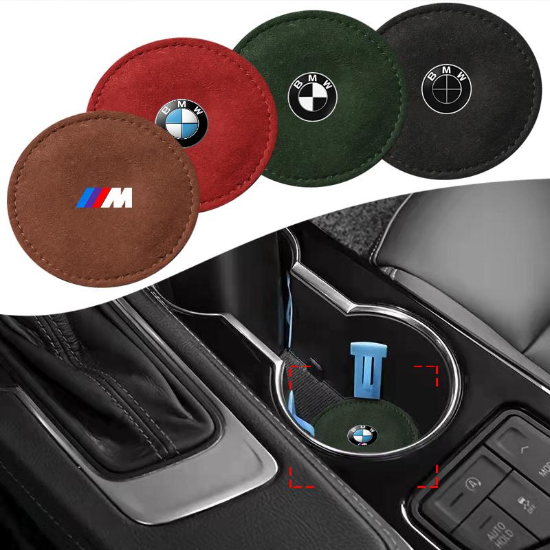 Auto-Becheruntersetzer Set Getränkehalter Rutschfester Becherhalter Untersetzer-Pad Für BMW E34 E36 E60 E90 E46 E39 E70 F10 F20 F30 X6 X1 M3 M5 M6 F02