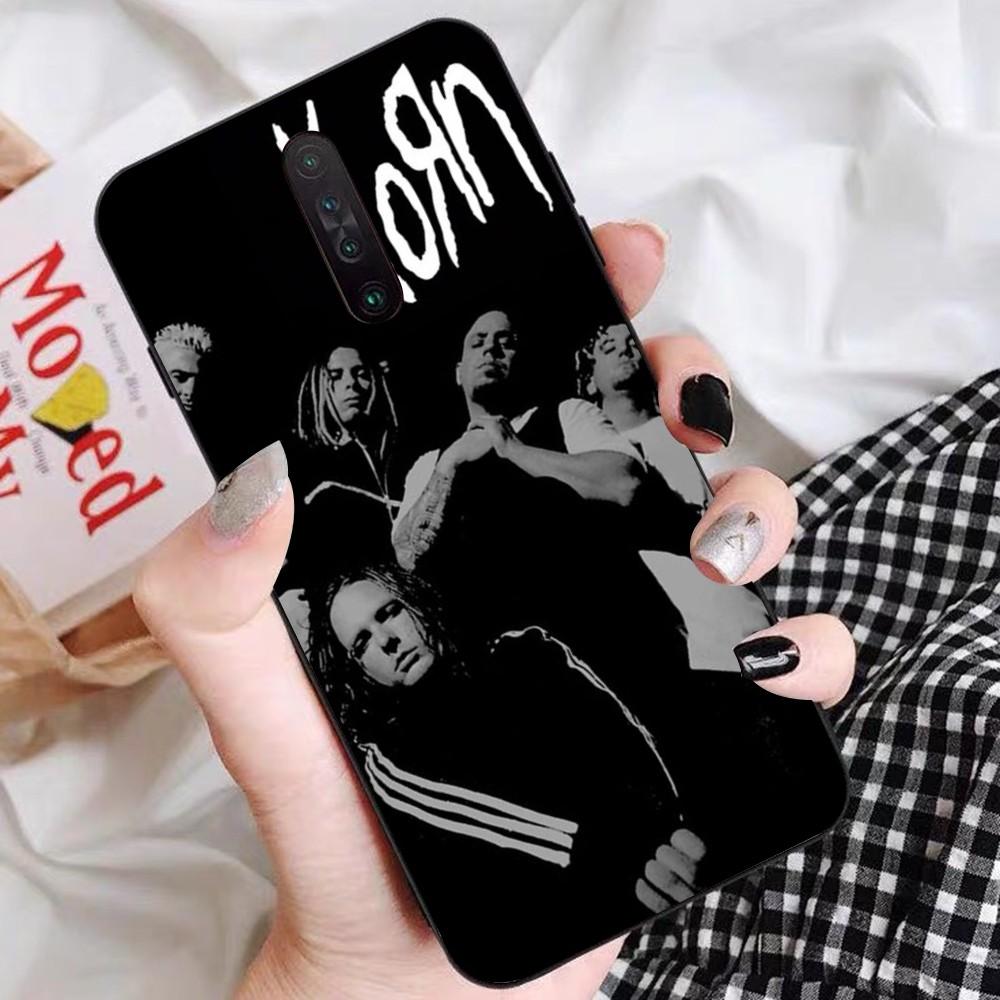K-korn Music Hot Band Phone Case For Redmi 5 6 7 8 9 10 Plus Pro 6 7 8 9 A GO K20 K30 K40 Pro Plus F3 Fundas