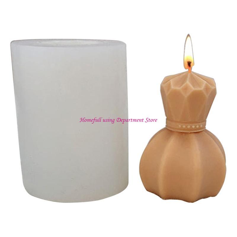 Silicone Mold Decoration Wax Mould for Tulip Bottle Making DIY Arts Hand Crafts
