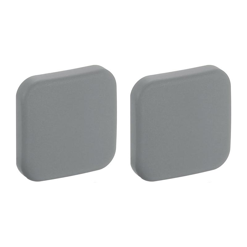 2 Pcs Silicone Door Stopper Door Handle Buffers Square Self Adhesive Door Knob Guard Wall Door Handle Stopper for Home Office