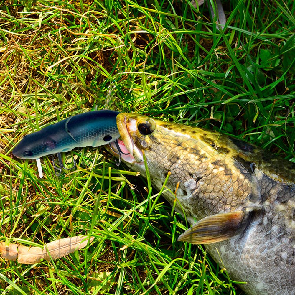 Jointed Mouse Lure Simulation Mouse Fishing Lure 155mm 15.5g Crankbait Fishing Bait Swimbait Pesca Pike Lures