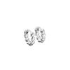 Love Circle Ear Buckle Women's Simple Ins Cold Wind Temperament Versatile Peach Heart Earrings
