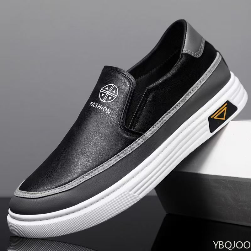 

Весна Осень Новая Модная Мужская Обувь Элегантный минимализм Повседневная Удобная увеличивающая рост Мужская Обувь 38 чёрный