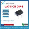 New UA741CN DIP-8 Amplifier IC: Electronic Components 741 Chip
