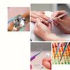 Stainless Steel Precision Color Titanium Eyebrow Clip Tweezers Specifically Designed for Beautiful Eyelashes Makeup Tools