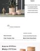 Red Clay Breathable Minimalist Terracotta Flower Pot with Feet for Succulents and Pothos - Round Design, Free Shipping