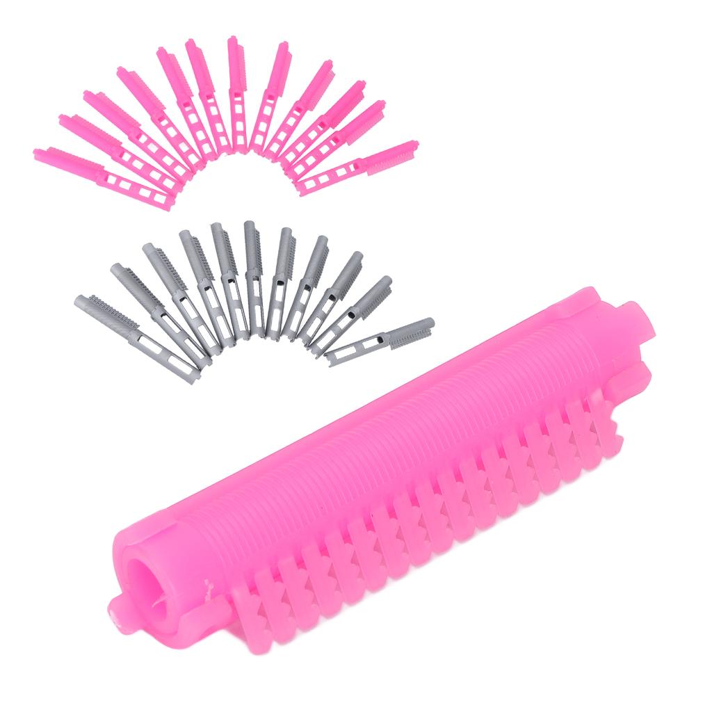 12pcs Hair Root Perm Rods Hollow Hair Perm Clip Hair Styling Accessory for Barbershop