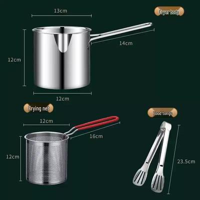 ZISIZ Mini Fritteusentopf Set