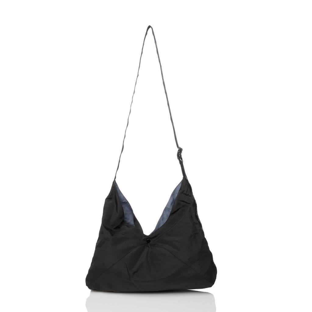 Cuco New Logo Tape X Wrinkled Nylon One-Shoulder BagA4 Fits 2413111204 Black (019)