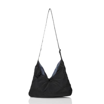 Cuco New Logo Tape X Wrinkled Nylon One-Shoulder BagA4 Fits 2413111204 Black (019)