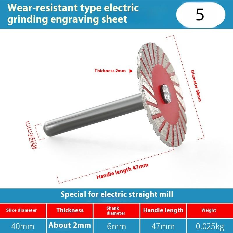 Sculptură în piatră disc de tăiere 4cm, inscripționare sculptură în piatră, disc de ferăstrău ondulat pentru tăiere uscată polizor electric cu mâner
