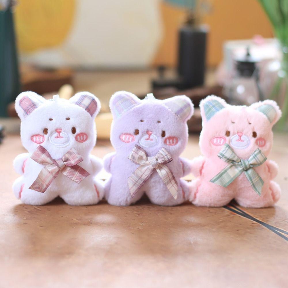 

Плюшевая игрушка, галстук-мишка, кукла, кулон, кукла-медведь, галстук, плюшевый брелок с медведем, подарки для детей