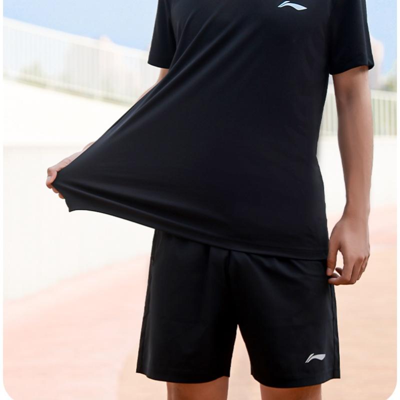 Li Ning Basketball Suit Unisex Black YATU155-1