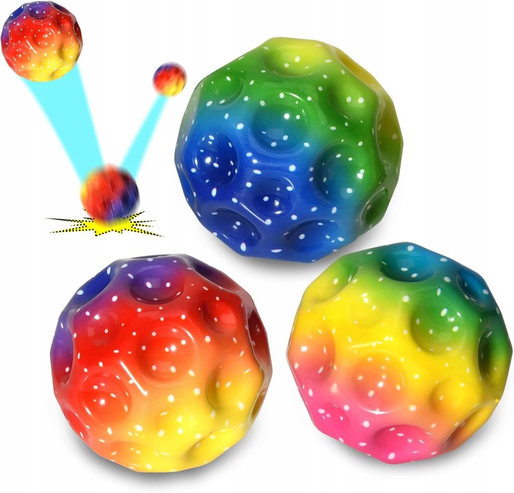 Piłka Galaktyczna Skacząca Piłeczka Galaxy Ball Meteor Kosmiczna