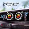 Car Freshener Solid Perfume Air Conditioner Vent Fragrance Clip For Fiat 500 Abarth Viaggio Panda Doblo Car Flavoring Keychain