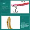 FTK Tail Thread Lure 8 Pieces Lure Shaker Soft Jig Head Gift Swing 8cm Weight 2.7g Fishing Tackle